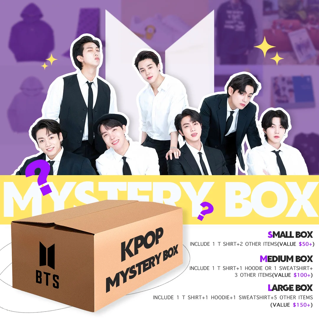 Kpop Mystery Box BTS/BLACKPINK /STRAY KIDS/ATEEZ/NEW JEANS