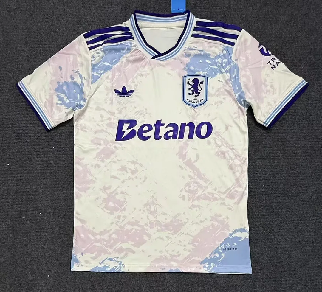 25/26 Aston Villa Third Away Football Shirt Thai Quality