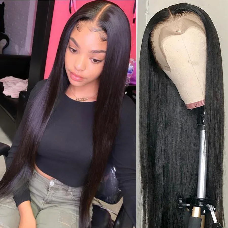 Long Straight Wigs Daily Black Hair ELCNEPAL
