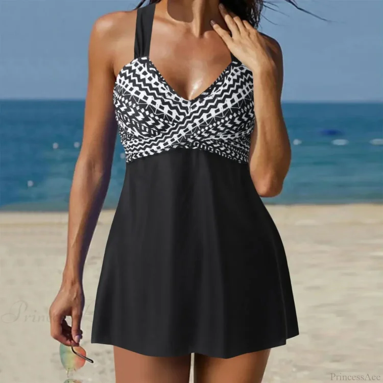 Athletic Tankini Shorts Two Piece Set