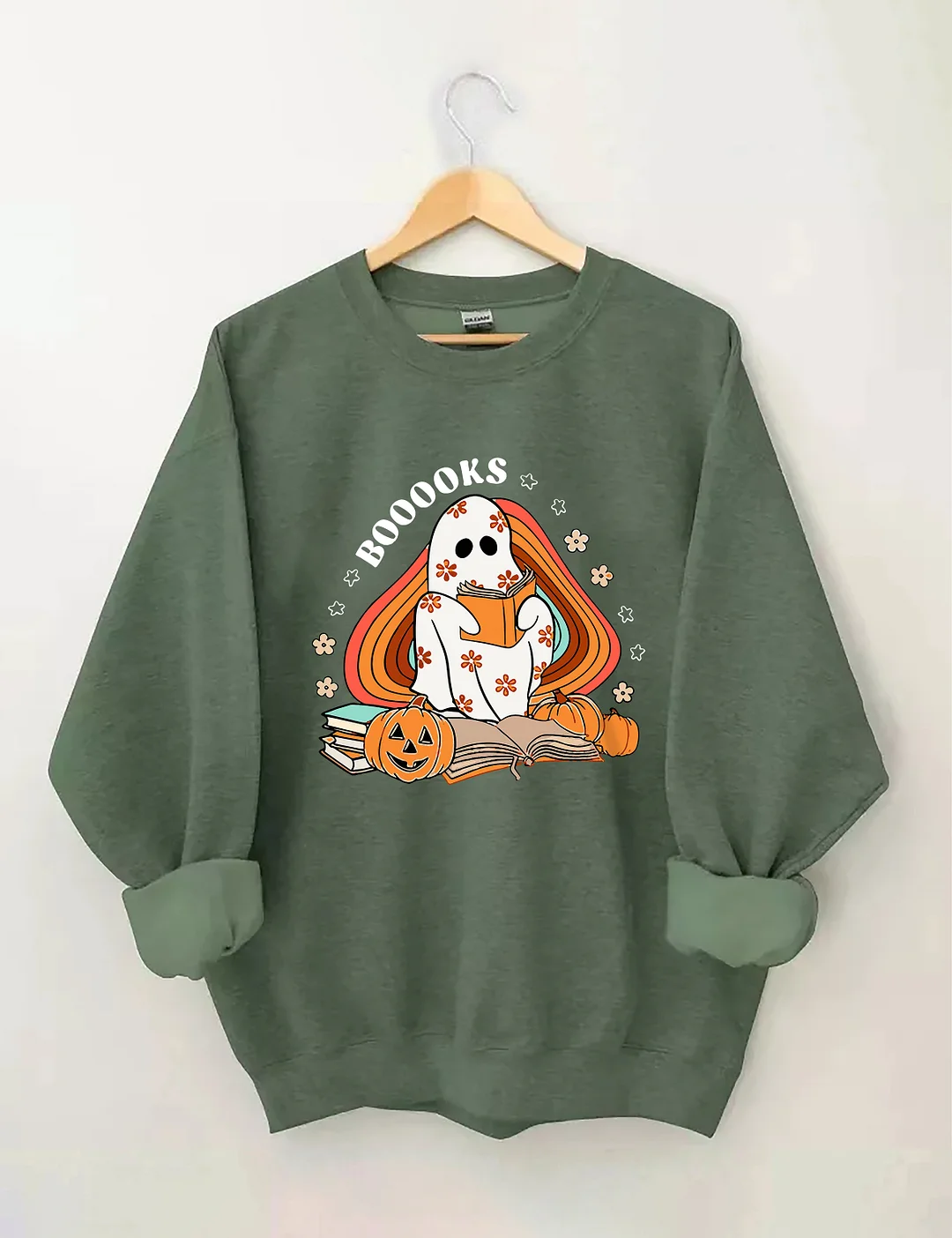 Boooooks Ghost Sweatshirt