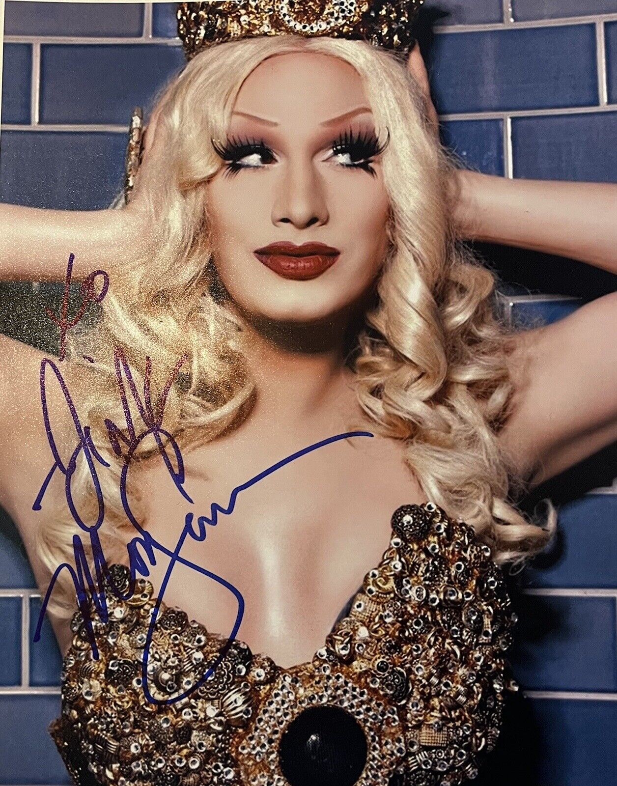 Jinkx Monsoon signed Autographed 8x10 Photo Poster painting Ru Paul’s Drag Race Sexy