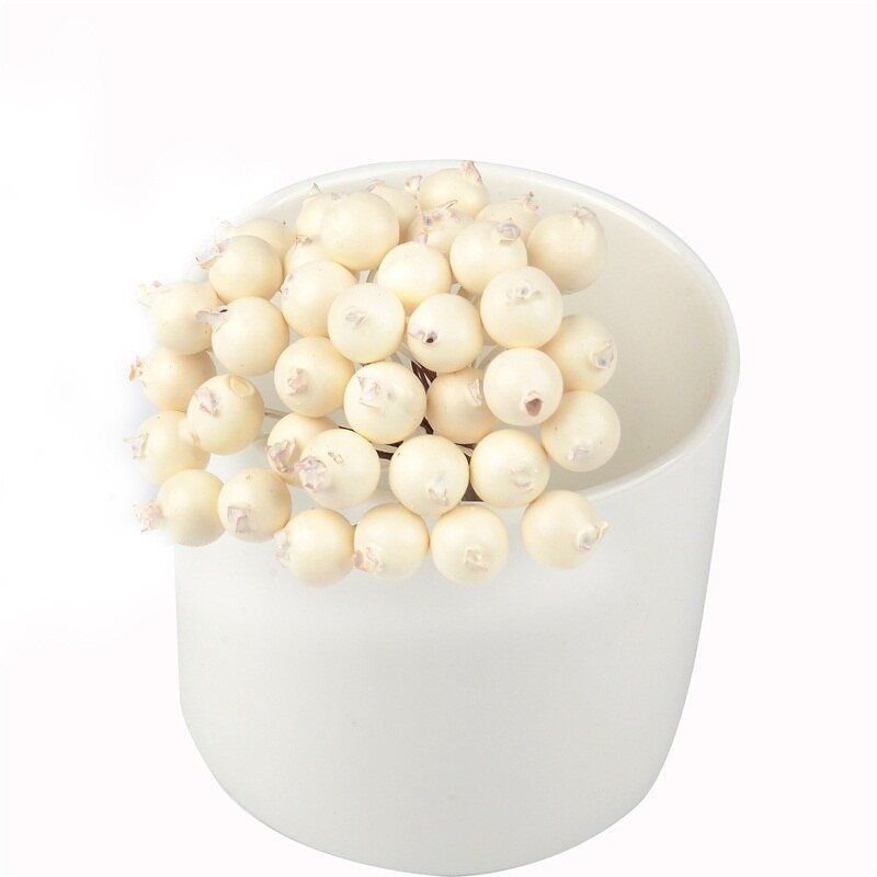 20pcs Simulation pomegranate fruit Berries Artificial Flower Stamen For Home Wedding Decoration Christmas tree craft accessories