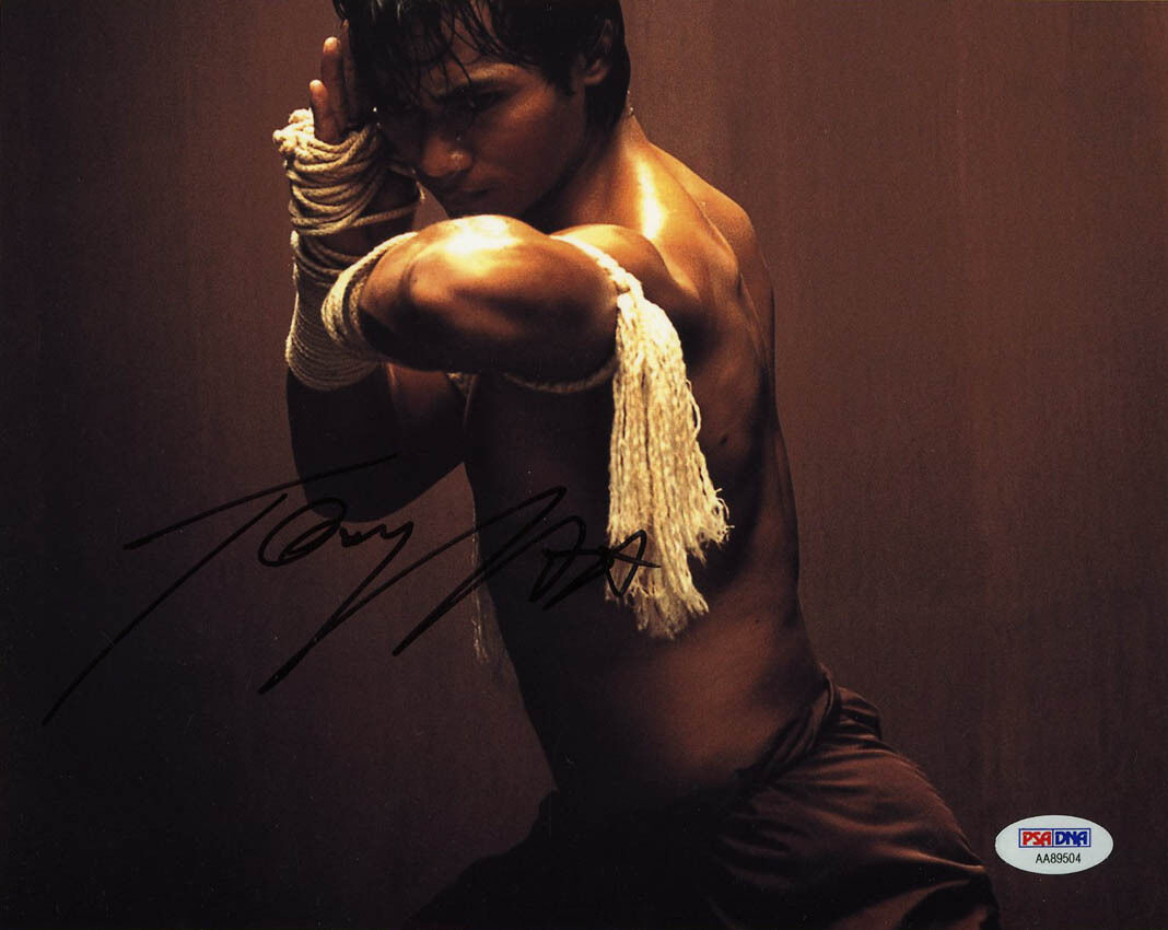 Tony Jaa SIGNED 8x10 Photo Poster painting Ong-bak Kill Zone Furious 7 PSA/DNA AUTOGRAPHED