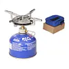 Outdoor Camping Gas Stove Lightweight Stove Head with Storage Bag for Picnic BBQ