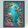 Frog-14CT Stamped Cross Stitch 40*50cm/15.75*19.69in