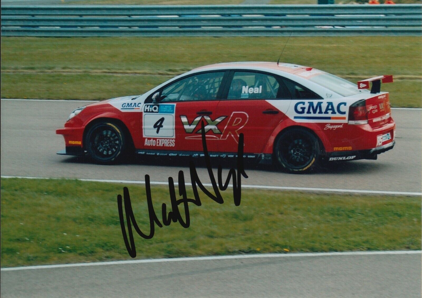 Matt Neal Hand Signed 7x5 Photo Poster painting - Touring Cars Autograph.