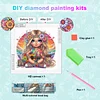 (Box Packaging)Diamond Painting-DIY Crystal Rhinestone Peace Girl