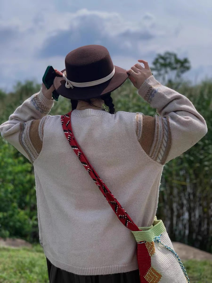 Chicfifth Sweater Women Winter Long Sleeve High Quality Autumn Vintage Top Knitted Cardigan