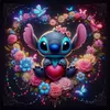 Stitch Heart Flower-11CT Stamped Cross Stitch 45*45cm tapestrymarket