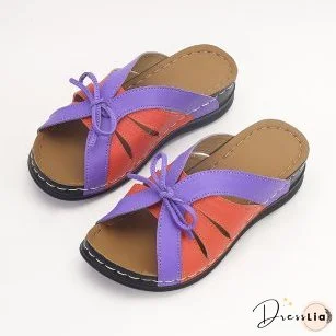 Foreign Trade Outdoor Shoes Women's Summer New Beach Sandals Versatile Fairy Style Fashion Roman Shoes