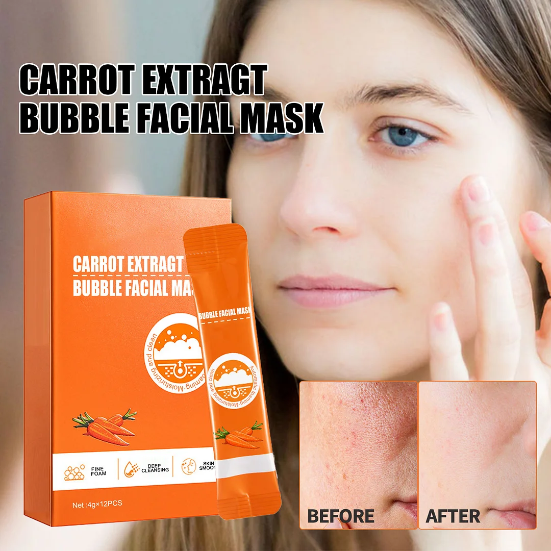 💥HOT SALE 💥2023 New Magical Carrot Bubble Mask