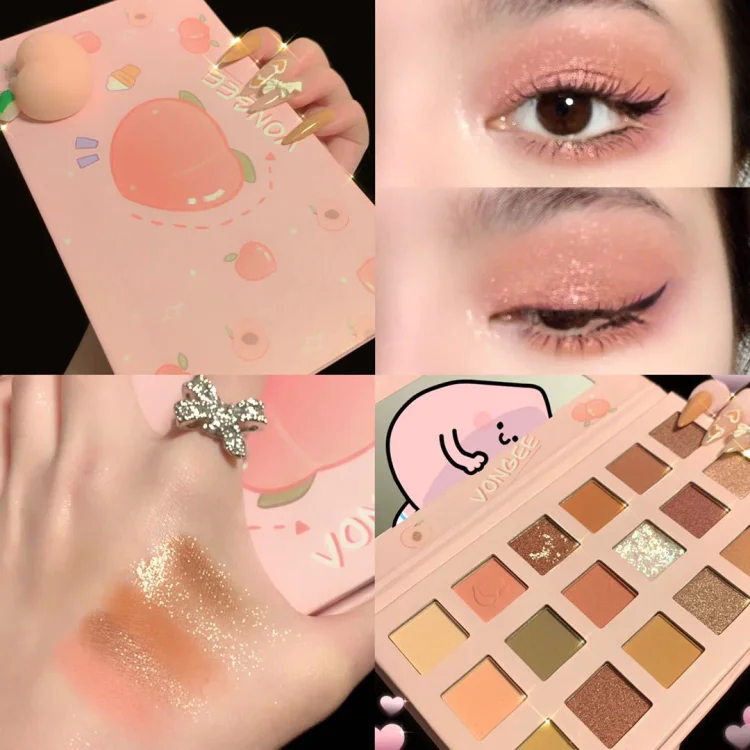 Cute Peach Eyeshadow