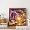 Diamond Painting -5D Full Round Drill Time Space Shuttle(40x40cm)