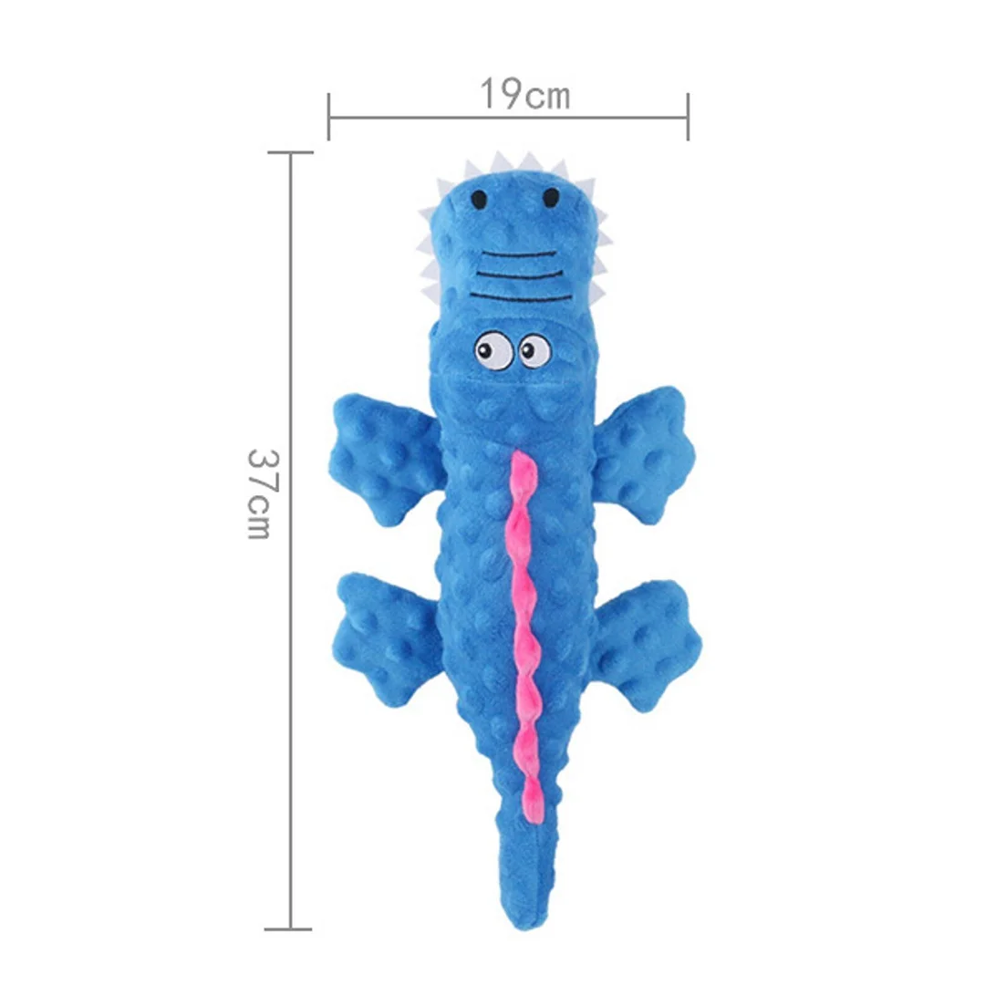 RobustGator - Indestructible Squeaky Plush Toy For Aggressive Chewers