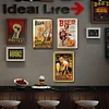 [US Local Warehouse]3PCS Beer Girl - Vintage Metal Signs Set - 30*40cm