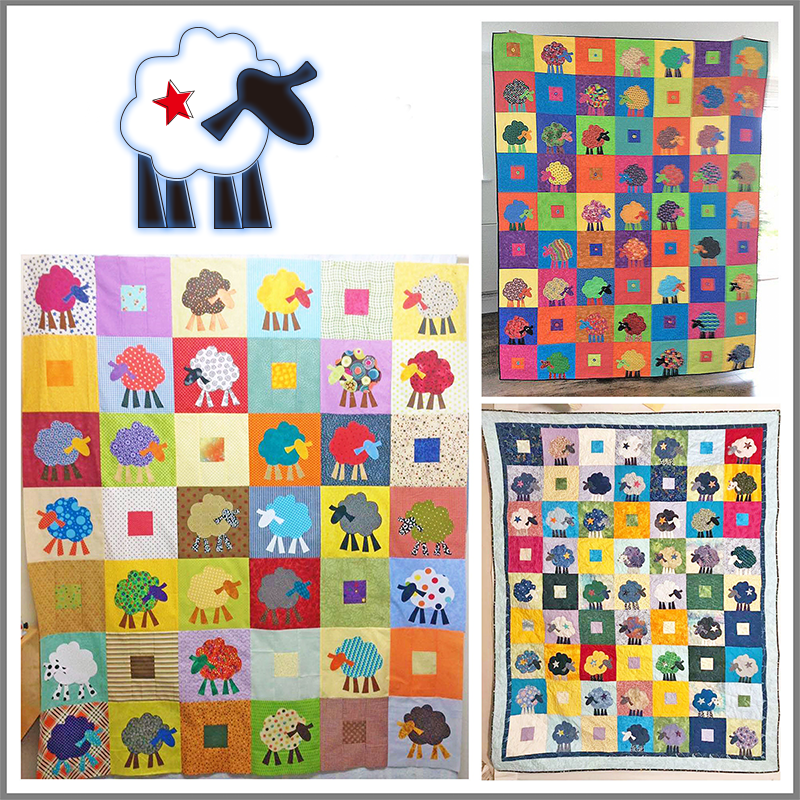 Cute Sheep Template Set Cute Sheep Template Set