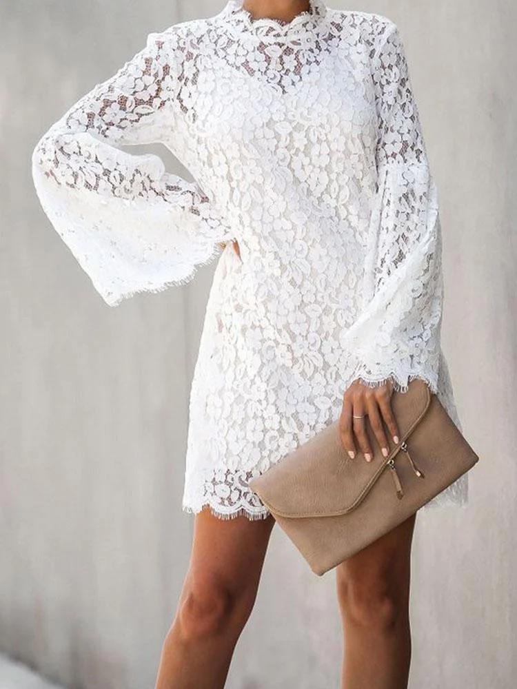 Two-piece women lace spring dress