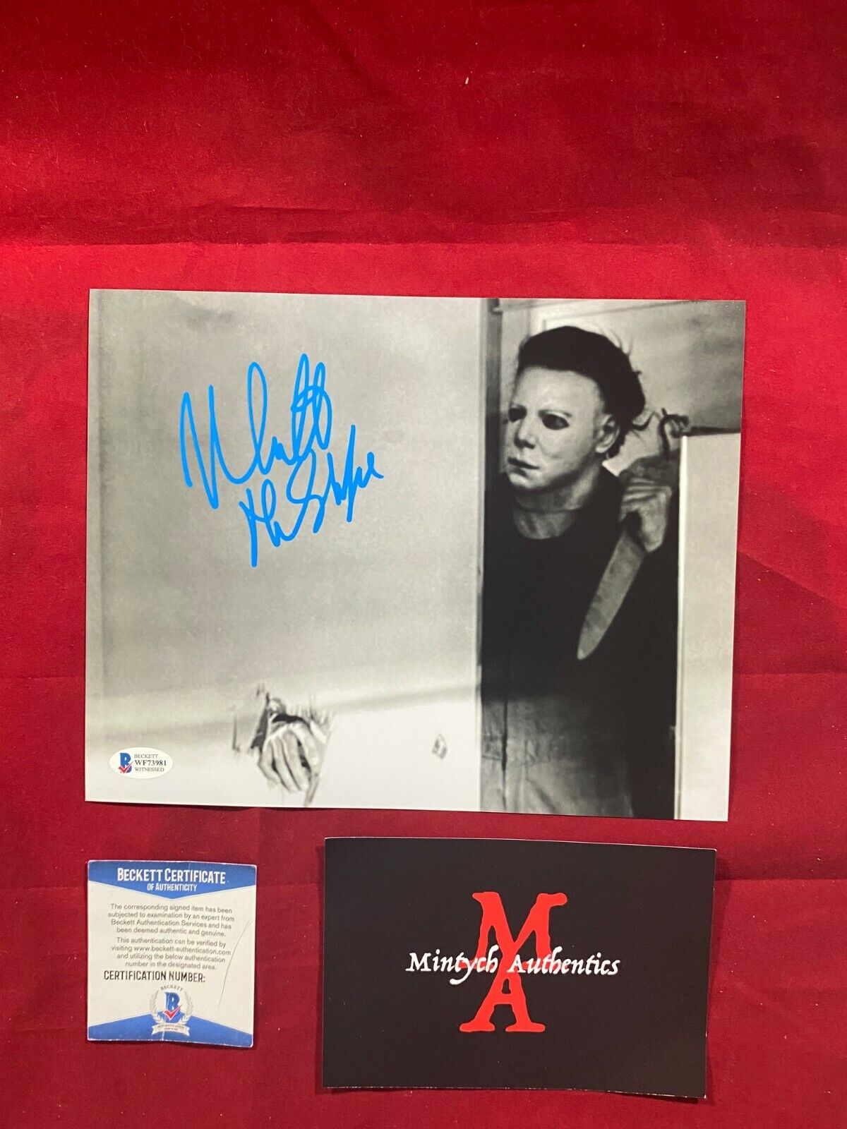 NICK CASTLE AUTOGRAPHED SIGNED 8X10 Photo Poster painting! HALLOWEEN! MICHAEL MYERS! BECKETT COA