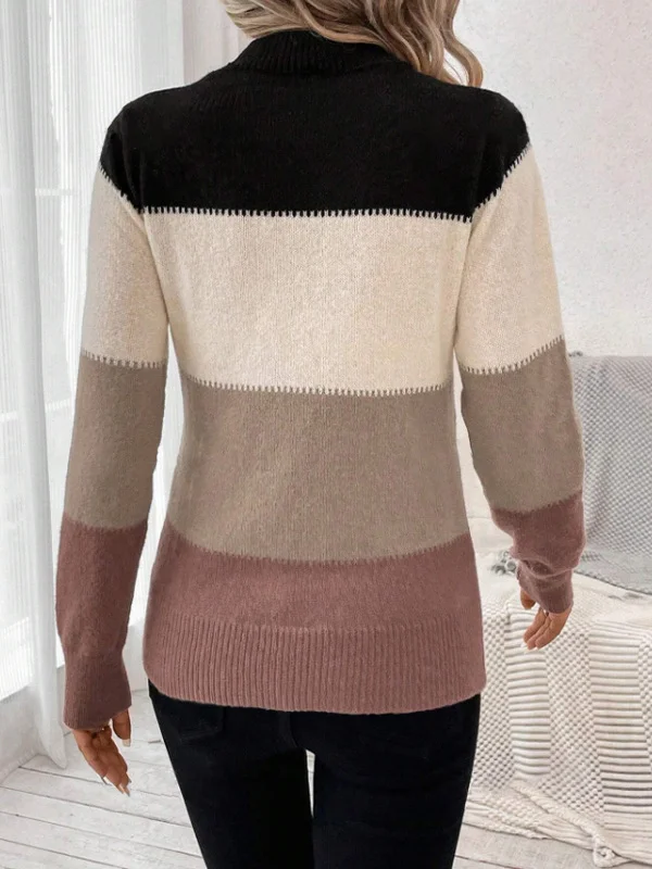 Nigikala Nigikala And Winter Hit Sweater Women's Suit Round Collar Long-Sleeved Knitted Shirt Casual Top
