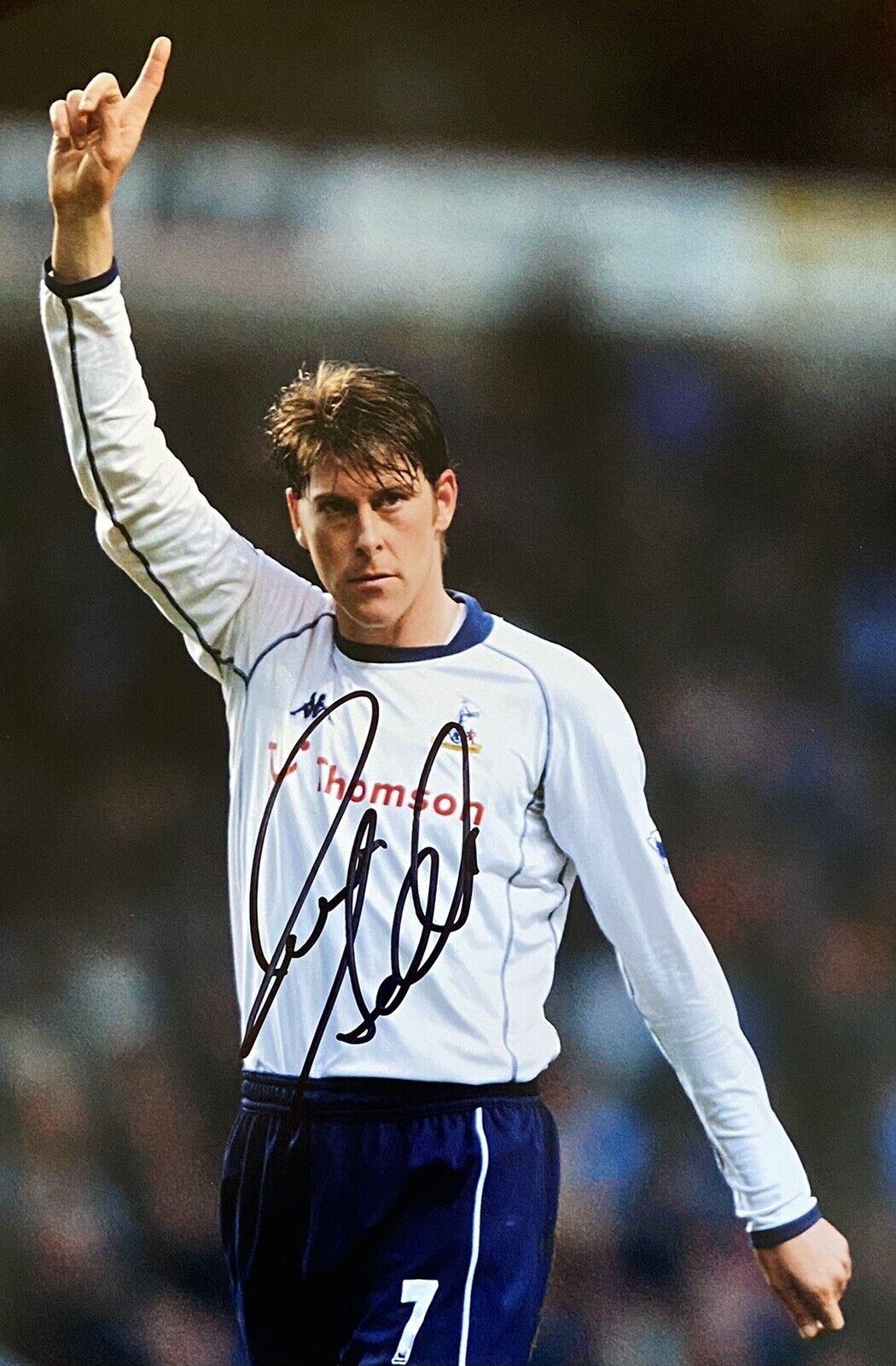 Darren Anderton Genuine Hand Signed Tottenham Hotspur 12x8 Photo Poster painting 2