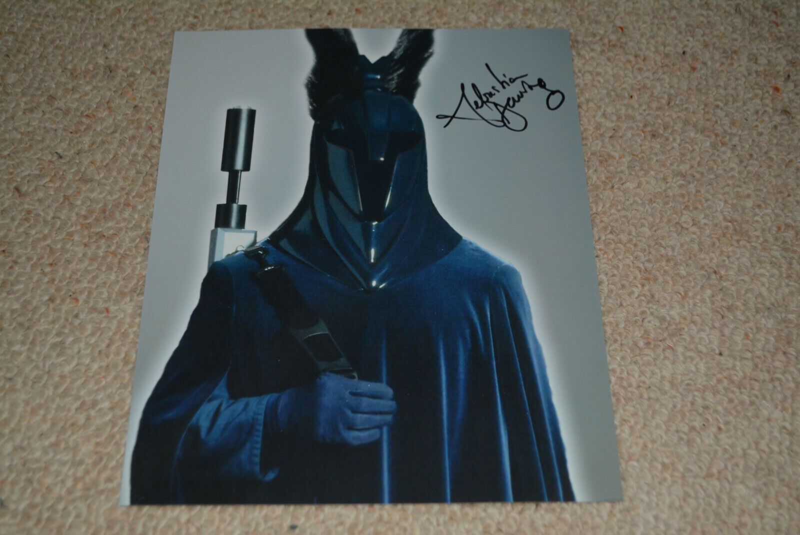 SEBASTIAN DEWING signed autograph 8x10 ( 20x25 cm) STAR WARS Senate Guard Ep 1