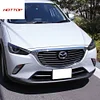 适用于马自达CX-3改装前机盖车身电镀防撞装饰亮条 上中网饰条1件套