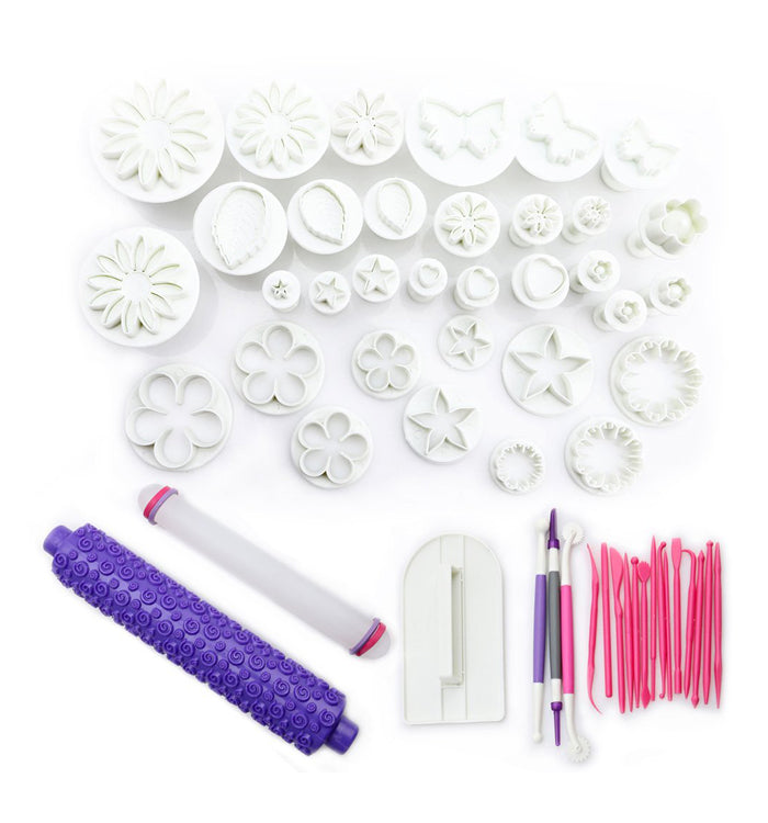 15 Sets (53pcs) Fondant Cookies Cake Cutter Mould Cake Decration Tool Set