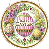 Easter Egg DIY Diamond Painting Hanging Pendants Acrylic Crafts Kit for Home Wall Decor