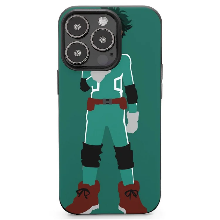 Izuku Midoriya Anime My Hero Academia Phone Case Mobile Phone Shell IPhone 13 and iPhone14 Pro Max and IPhone 15 Plus Case - Heather Prints Shirts