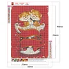 Love Valentine Day Bear 5D DIY Diamond Painting Kits Full Round Drill (G1147)