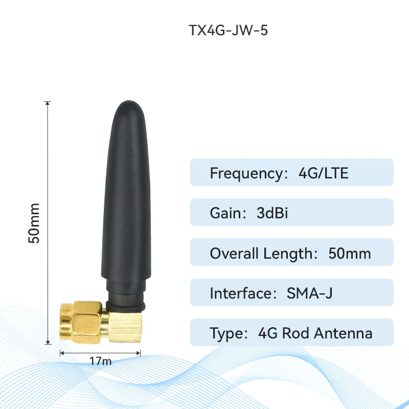 4G/LTE Wholesale Gsm Pepper Antenna Omnidirectional Sma Elbow Glue Stick Antenna