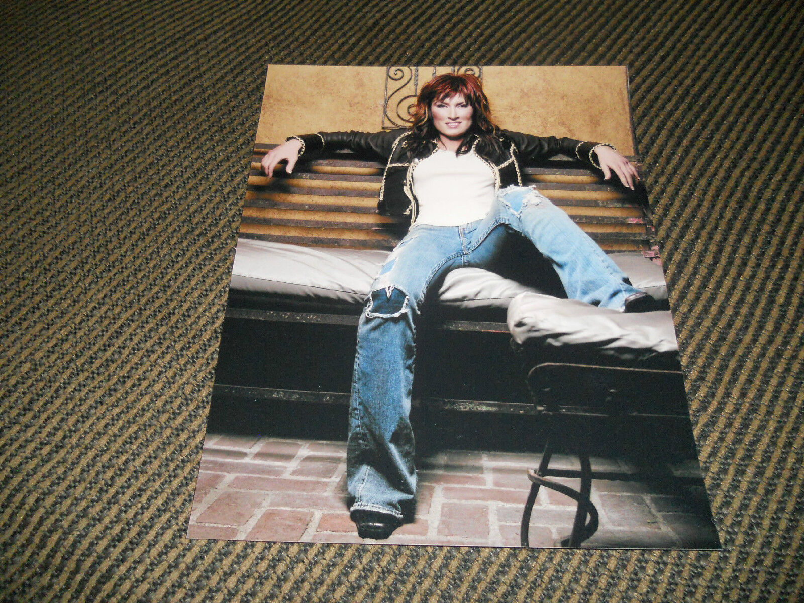 Joe Dee Messina Sexy Country Music Promo Color 8x10 Photo Poster painting #2