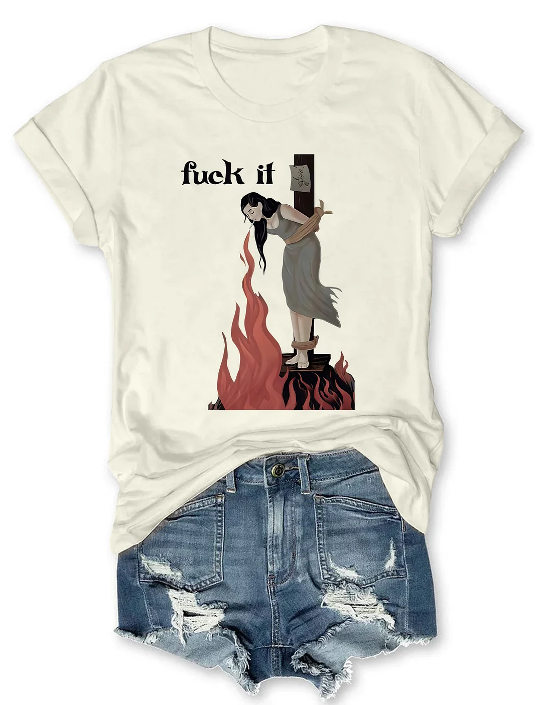 Funny Fuck It T-shirt