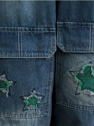 Women Half Sleeve V-neck Solid Color Dress