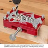 New round wood pin punching locator, woodworking custom center hole punch, puzzle tool