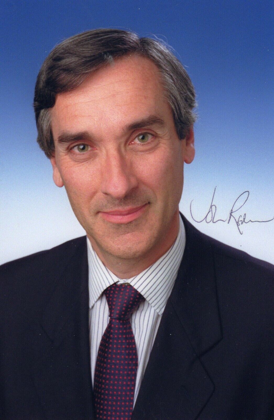 JOHN REDWOOD AUTOGRAPH, MP, BRITISH POLITICS