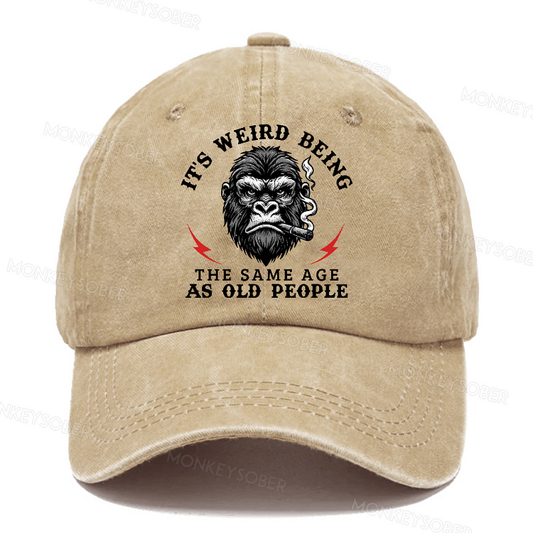 It's Weird Being The Same Age As Old People Washed Baseball Caps