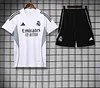 2025/2026 Real Madrid Pre-Match Training White Shirt+Shorts 1:1 Thai Quality