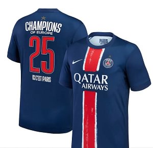 2024/2025 Paris Home (2025 European Champions) Jersey 1:1 Thai Quality