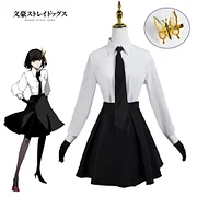 [Wetrose] In Stock Bungo Stray Dogs Cosplay Costume Daizai Osamu Nakahara Chuya Yosano Akiko Suit Full Set Outfit Anime Halloween