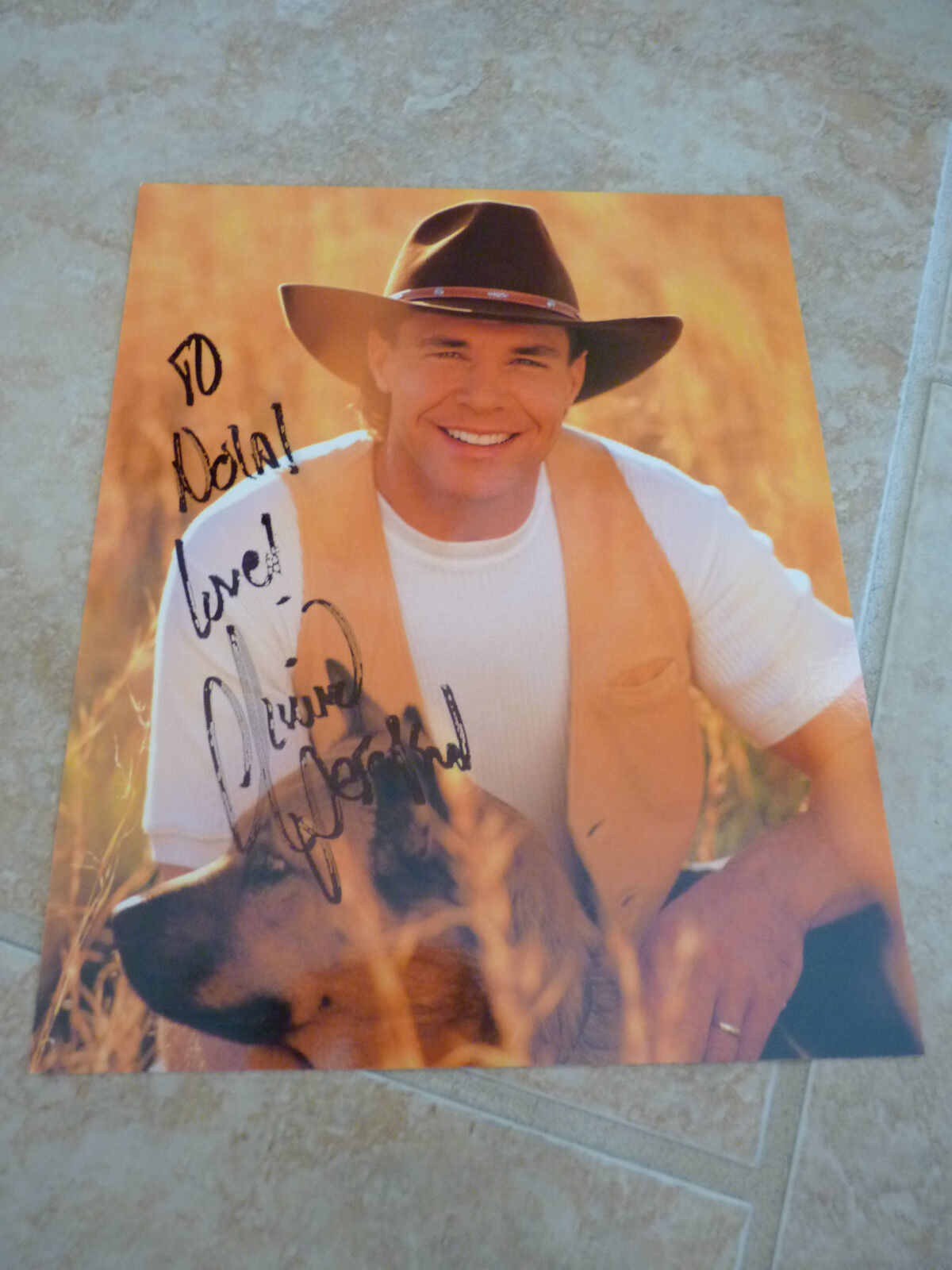 Michael Peterson Music Signed Autograph Promo Photo Poster painting 8x10 personalized