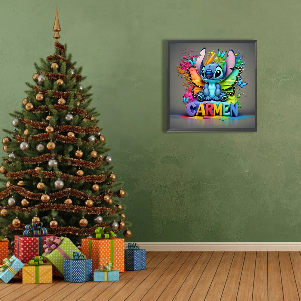 Full Round Diamond Painting 40*40cm - Butterfly Stitch