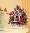 Diamond Painting Christmas Bird Table Top Ornament Kits for Home Office