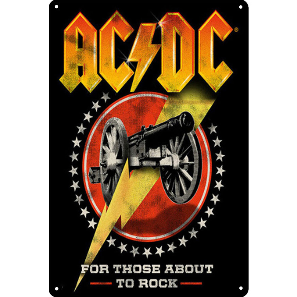 AC/DC - Vintage Metal Signs - 30*40cm - Music
