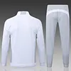2025/2026 Real Madrid White Gray Long Zipped Jacket Football Shirt 1:1 Thai Quality