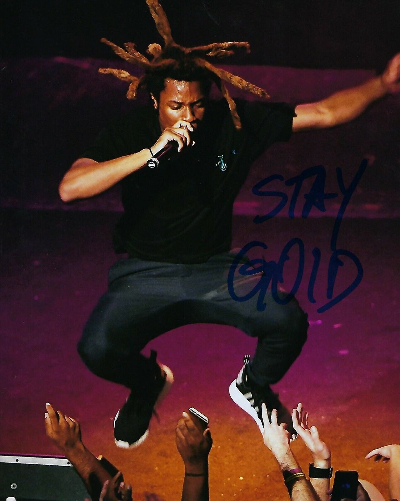 GFA Nostalgic 64 Rapper * DENZEL CURRY * Signed 8x10 Photo Poster painting PROOF D4 COA