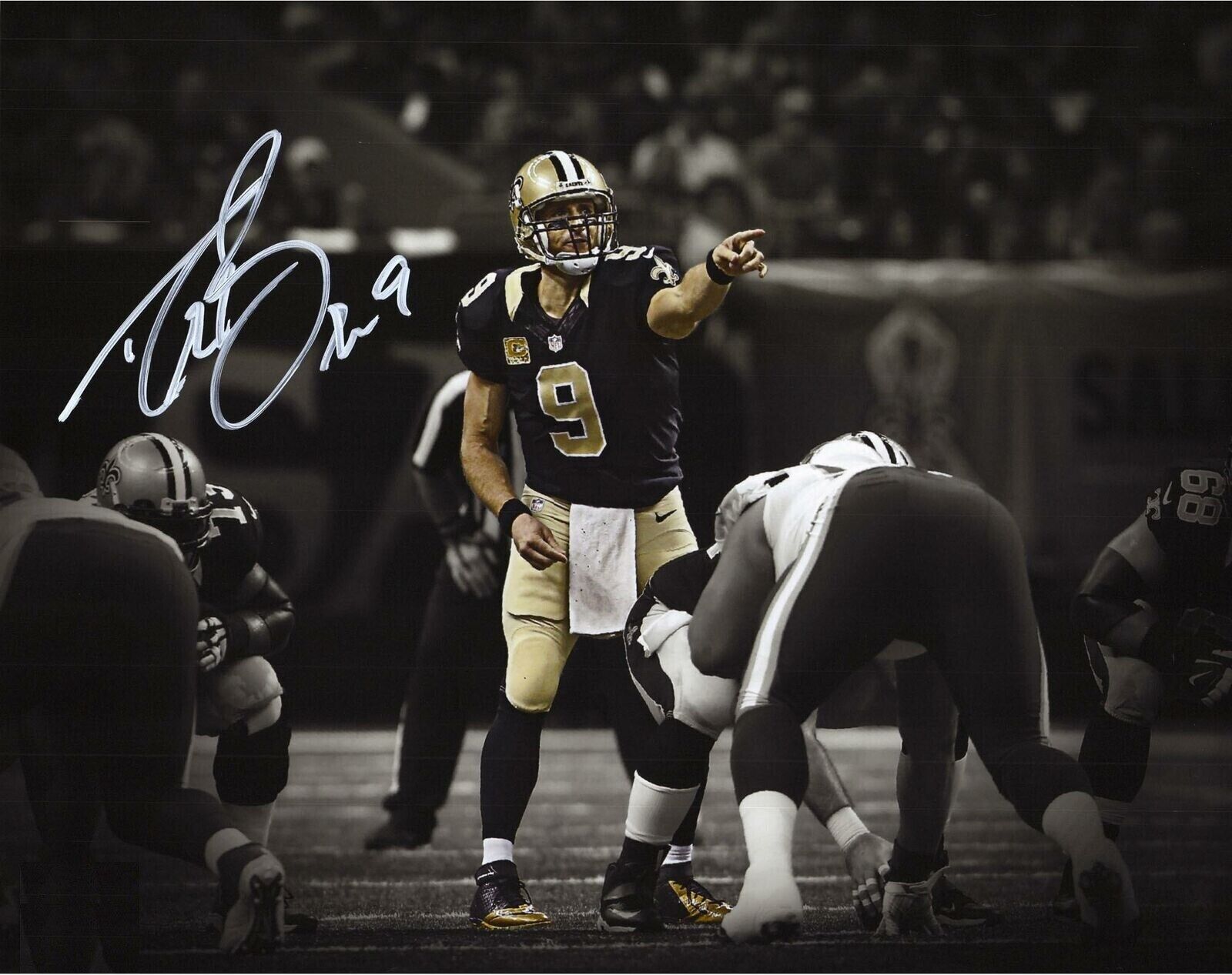 Drew Brees Autographed Signed 8x10 Photo Poster painting ( Saints ) REPRINT ,