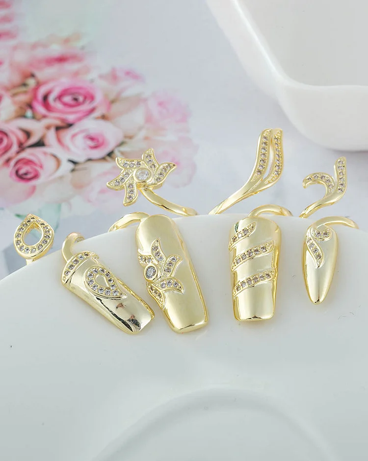 Decorative Fashion Nail Ring