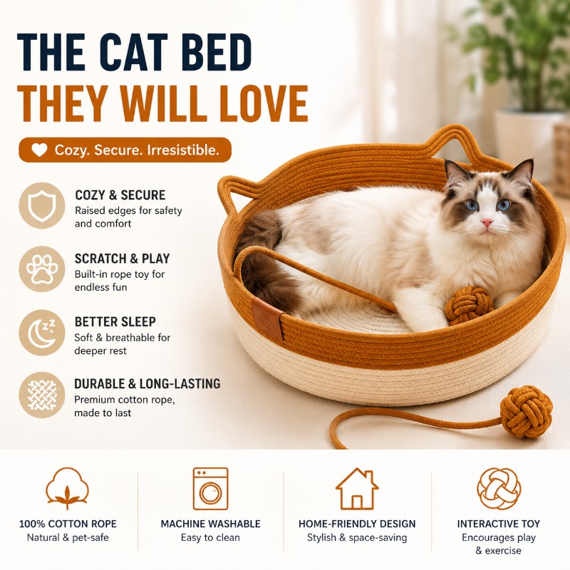3-in-1 Cat Basket Hero